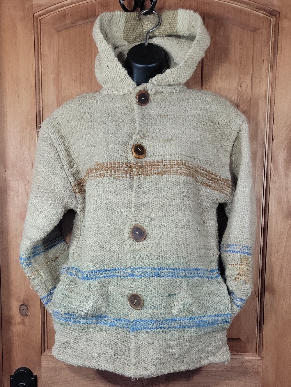 Vintage Hand Loomed Wool Jacket
